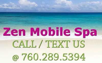 Mobile spa therapist contact in Oceanside, CA
